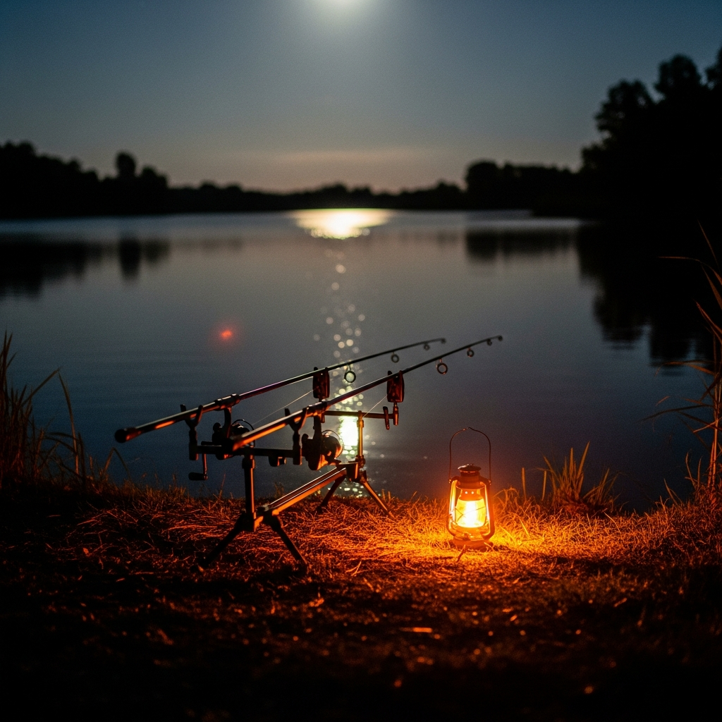 How to Catch Catfish from the Bank at Night