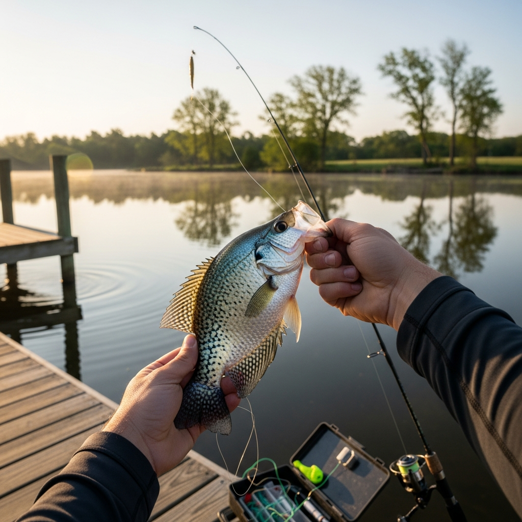 Crappie Fishing for Beginners — Jigging, Rigs, and Spots