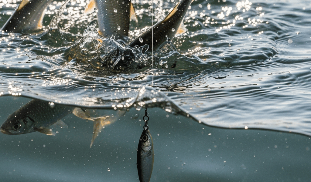 Why Fish Are Jumping But Not Biting Your Lure