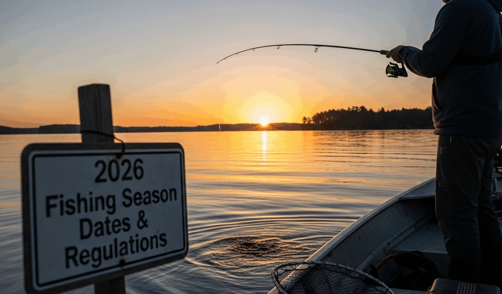 Professional photograph related to: 2026 Recreational Fishing Season Dates and Key Regulations. High